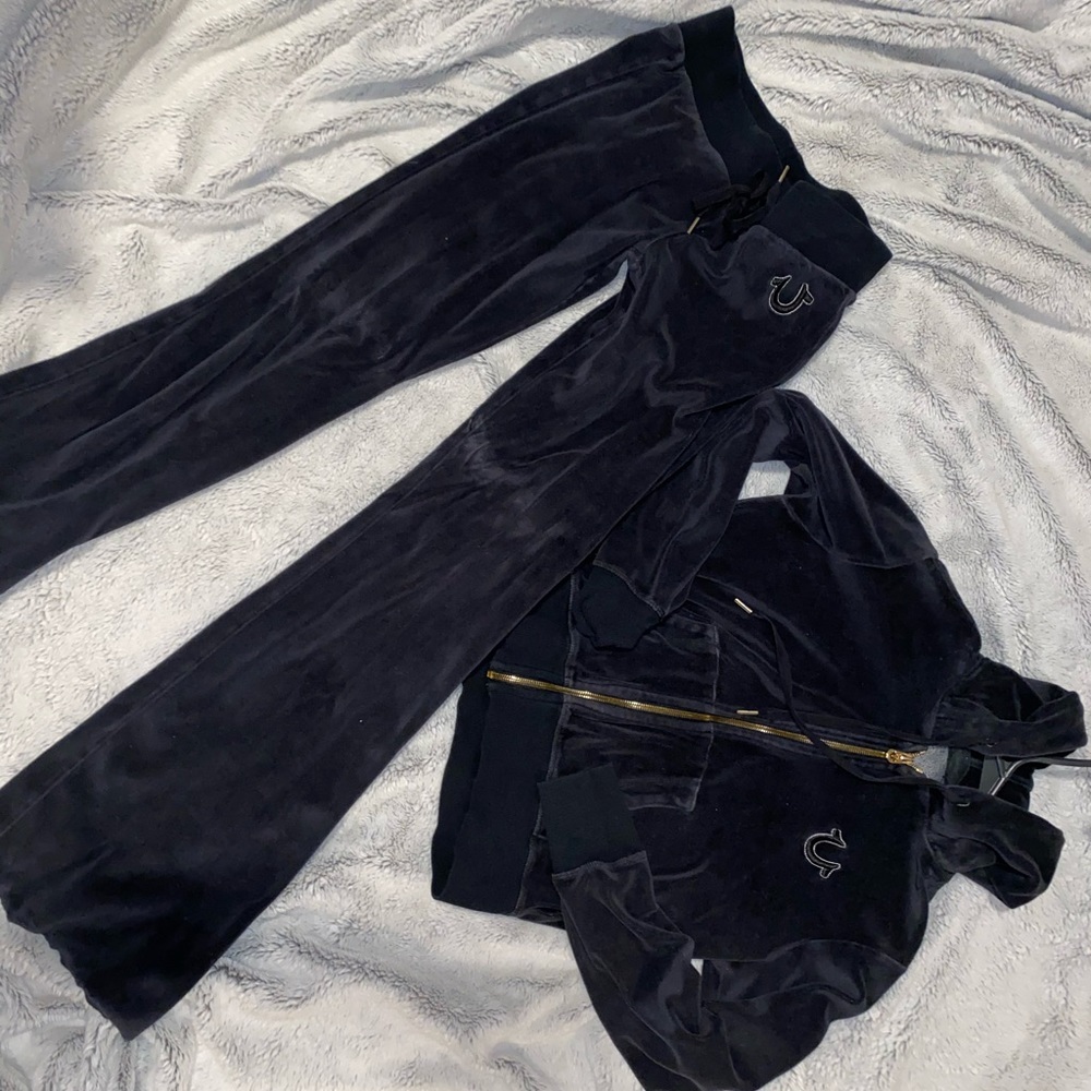 Velour True Religion Vintage Tracksuit